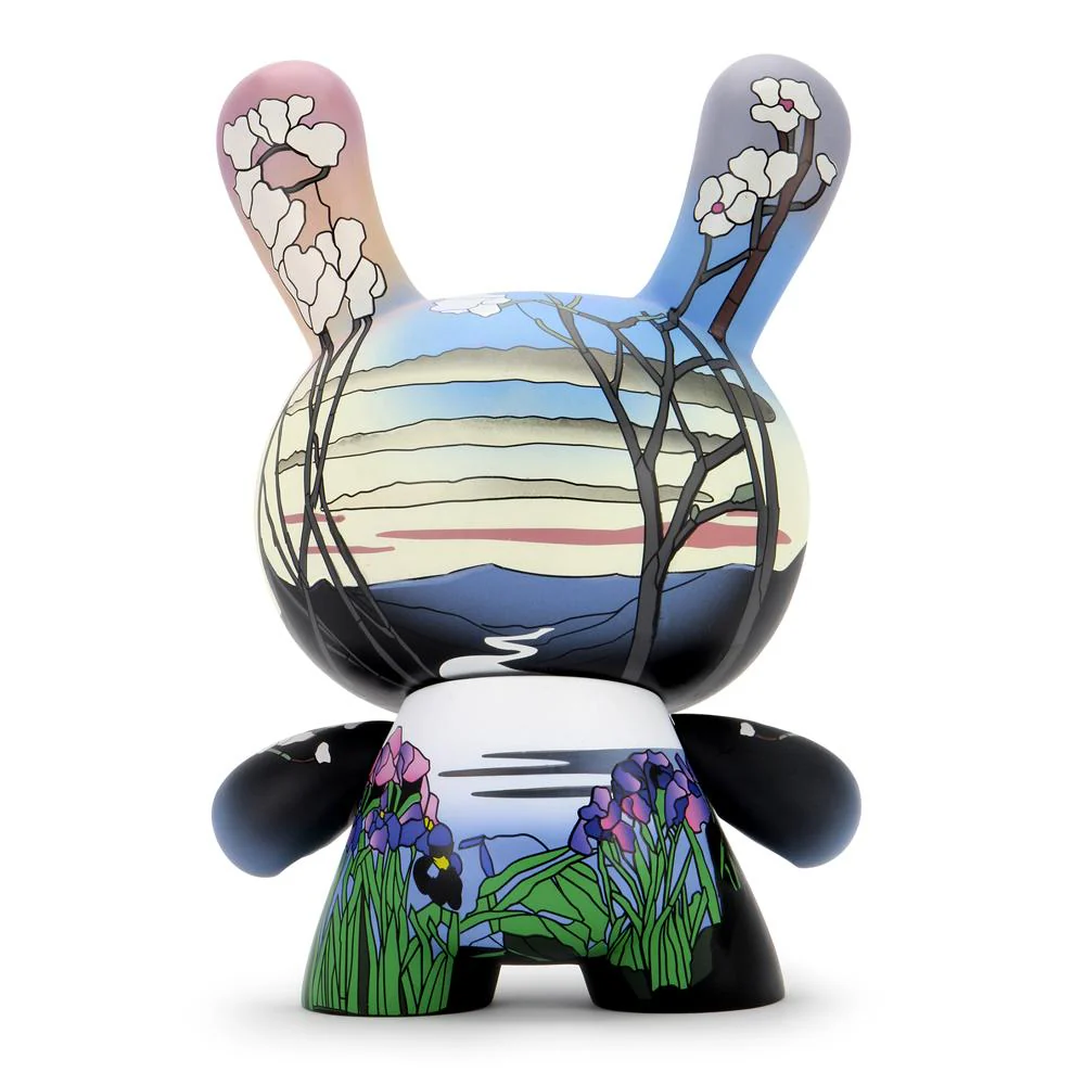 The Met 8-Inch Masterpiece Dunny - Louis C. Tiffany Magnolias and Irises - Image 2