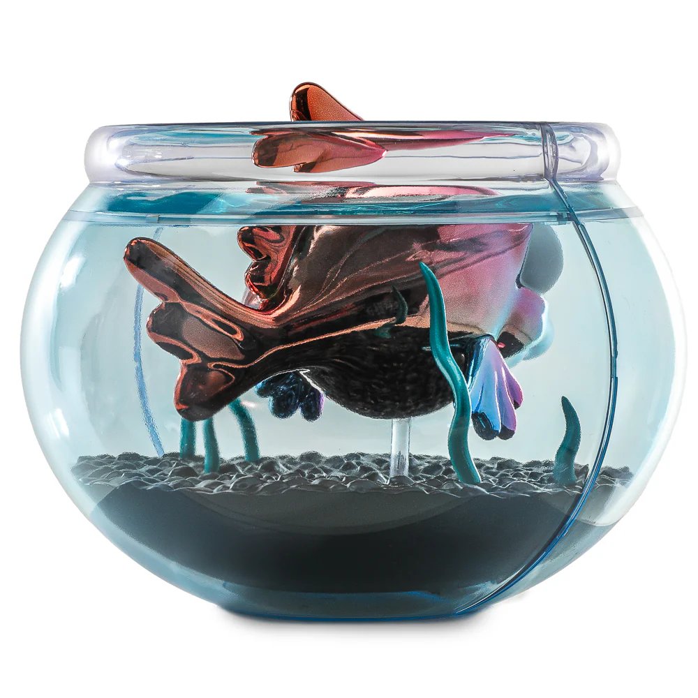 The Simpsons - Blinky in Fish Bowl 5.5” Vinyl Art Figure (Nuclear Electroplate Edition) - NYCC 2025 Debut - SOLD OUT! - Image 7