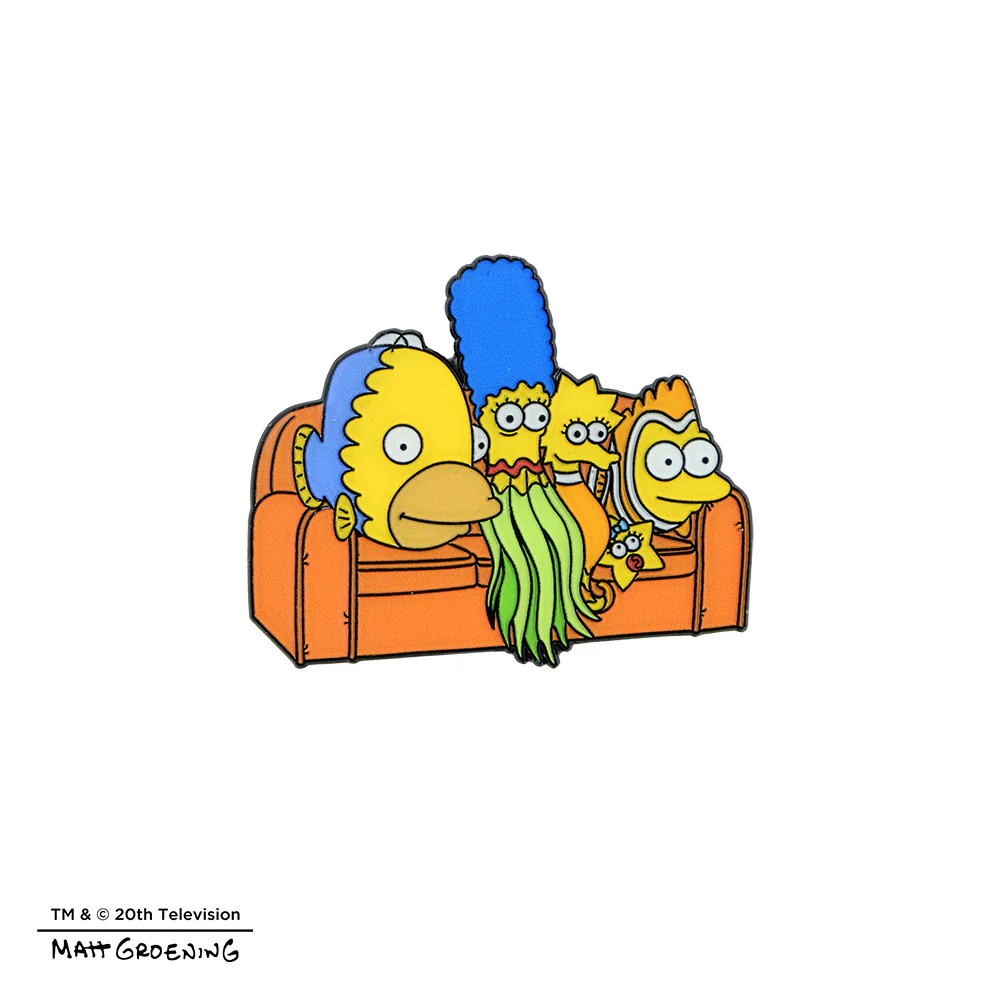 The Simpsons - Couch Gag Blind Box Enamel Pin Series (PRE-ORDER) - Image 8