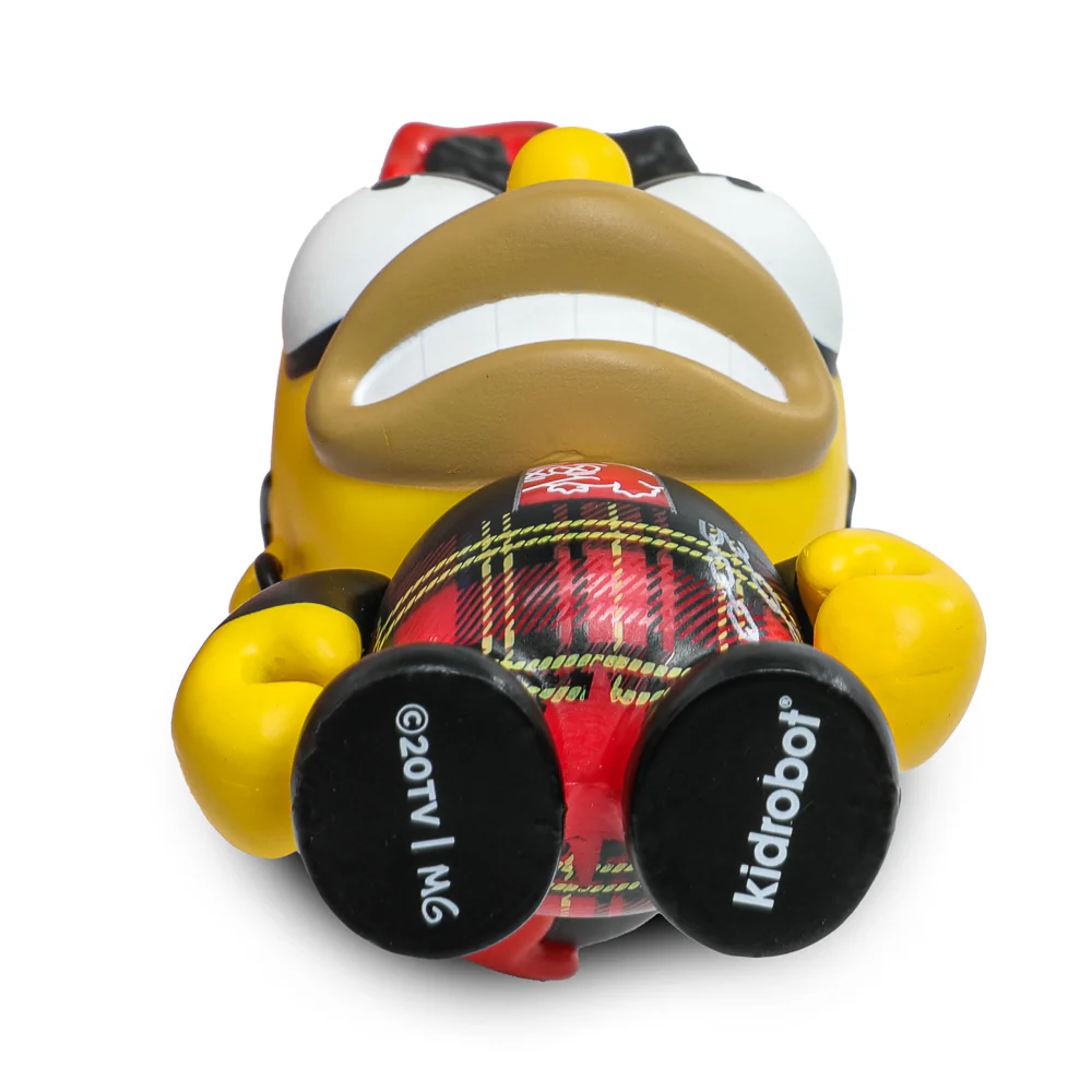 The Simpsons - Donut Riot Punk Homer 3" Vinyl Mini Figure - Crimson Glaze Edition - Kidrobot.com Exclusive (Limited Edition of 500) - Image 9
