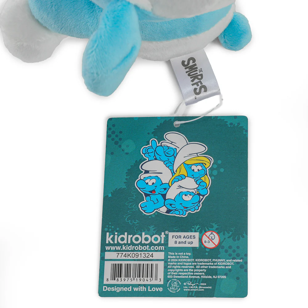 The Smurfs - Clumsy Smurf Phunny Plush - Image 11
