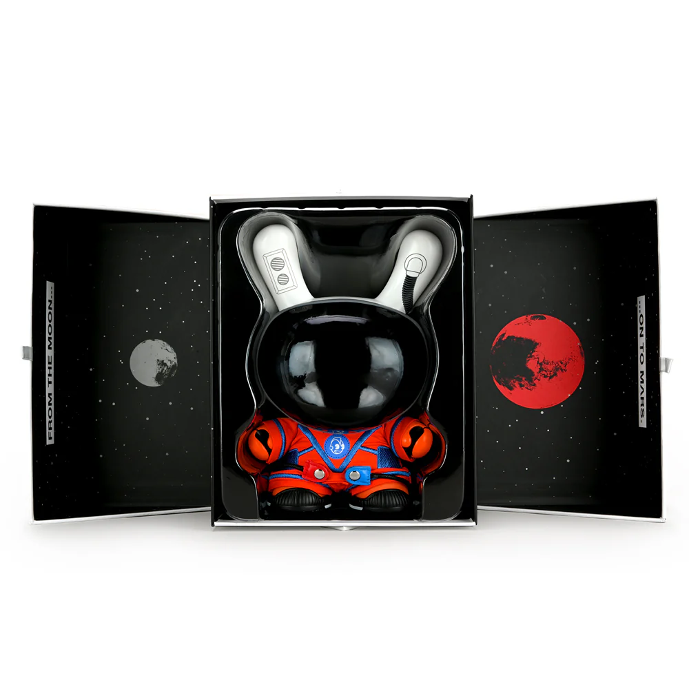 SDCC 2021: The Stars My Destination 8" Astronaut Dunny - Con Exclusive ORION Edition - SOLD OUT - Image 4