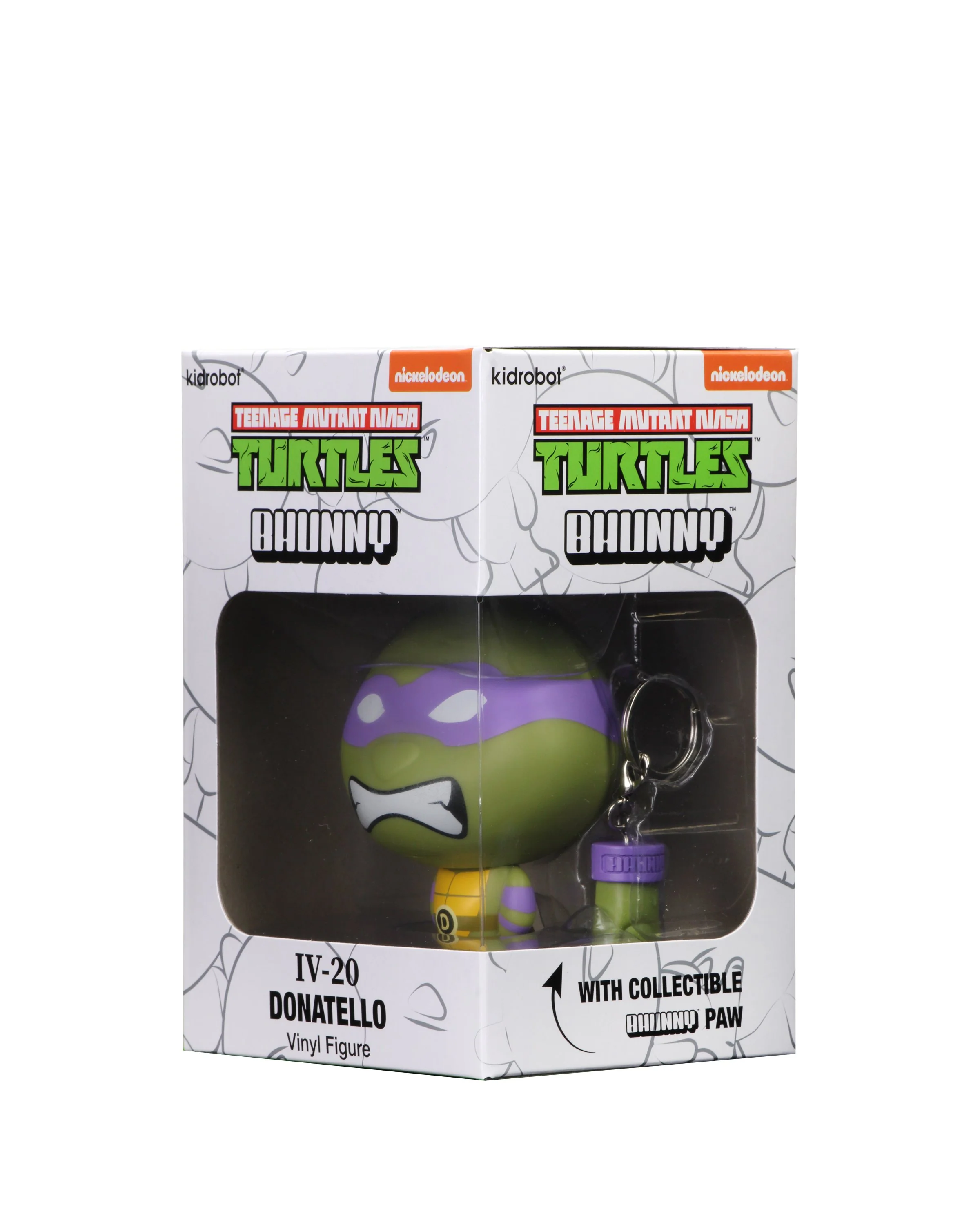 TMNT Donatello BHUNNY 4" Vinyl Figure (IV-20) - Image 7