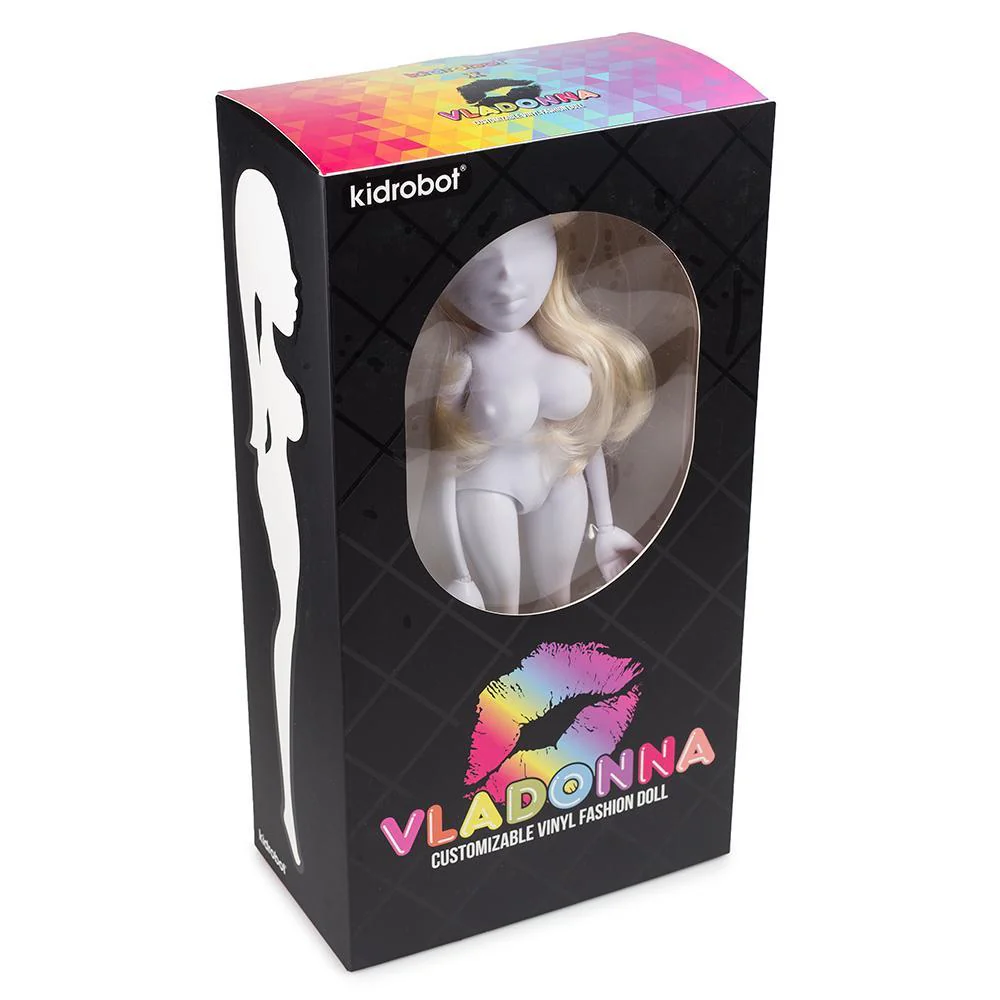 Vladonna Blonde Hair DIY Alternative Fashion Doll - Image 8