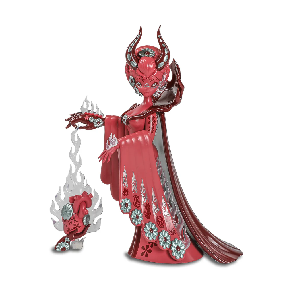 Witch Queen 8" Vinyl Art Figure by Junko Mizuno - Blood Red Edition (Limited Edition of 300)
