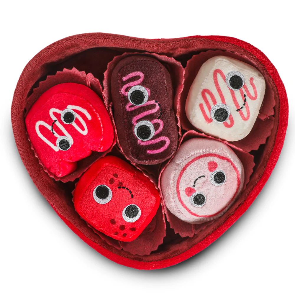 Yummy World Amore the Heart Box of Chocolates Interactive Plush - Image 11