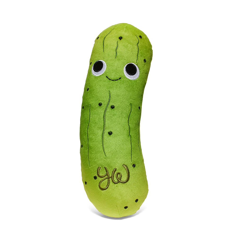 Yummy World Crunchy Pickle in a Bag 10" Interactive Plush - Image 5