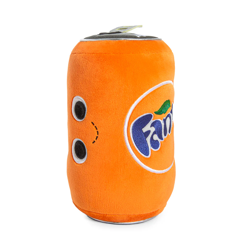 Yummy World & Fanta® 10” Fanta Orange Soda Can Plush with Sound - Image 10