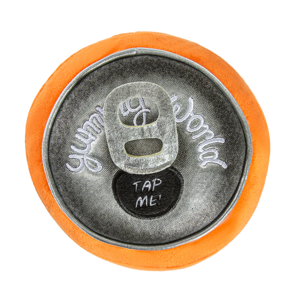 Yummy World & Fanta® 10” Fanta Orange Soda Can Plush with Sound - Image 11