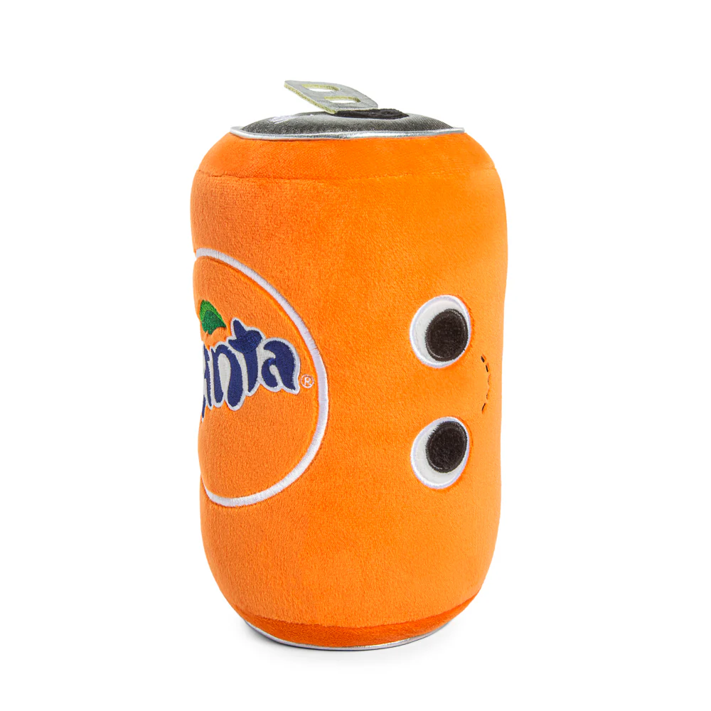 Yummy World & Fanta® 10” Fanta Orange Soda Can Plush with Sound - Image 4