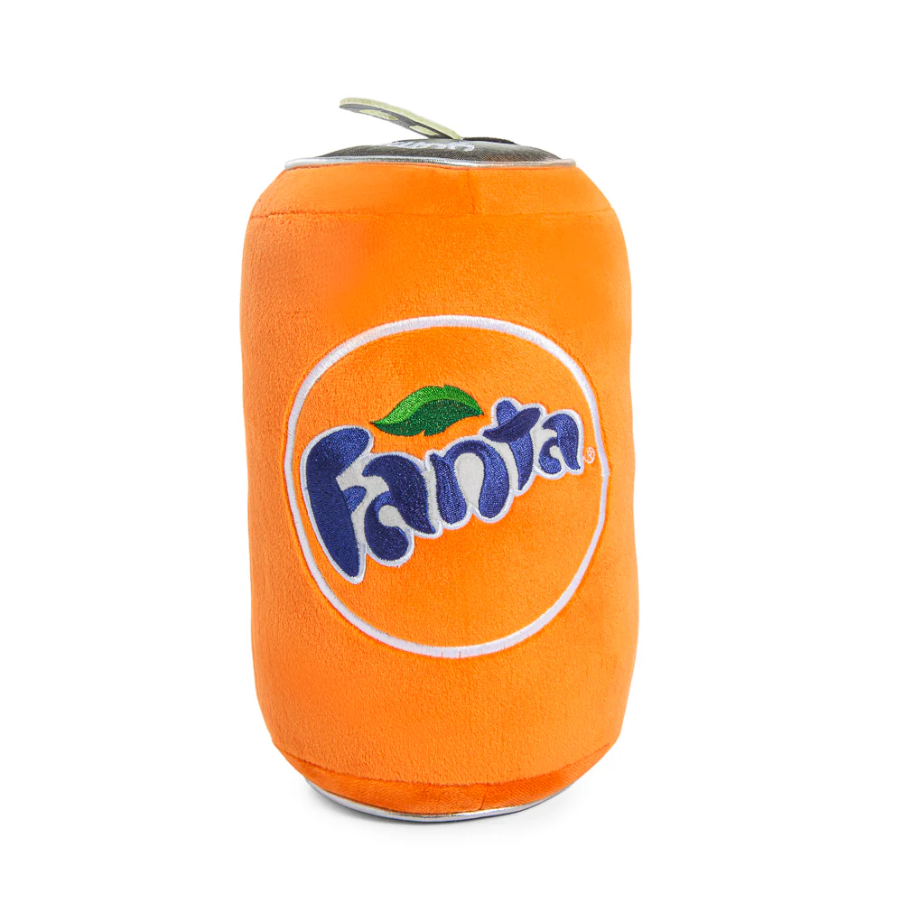 Yummy World & Fanta® 10” Fanta Orange Soda Can Plush with Sound - Image 5