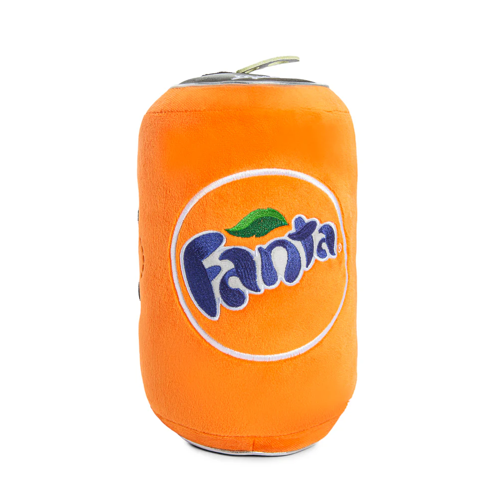 Yummy World & Fanta® 10” Fanta Orange Soda Can Plush with Sound - Image 9