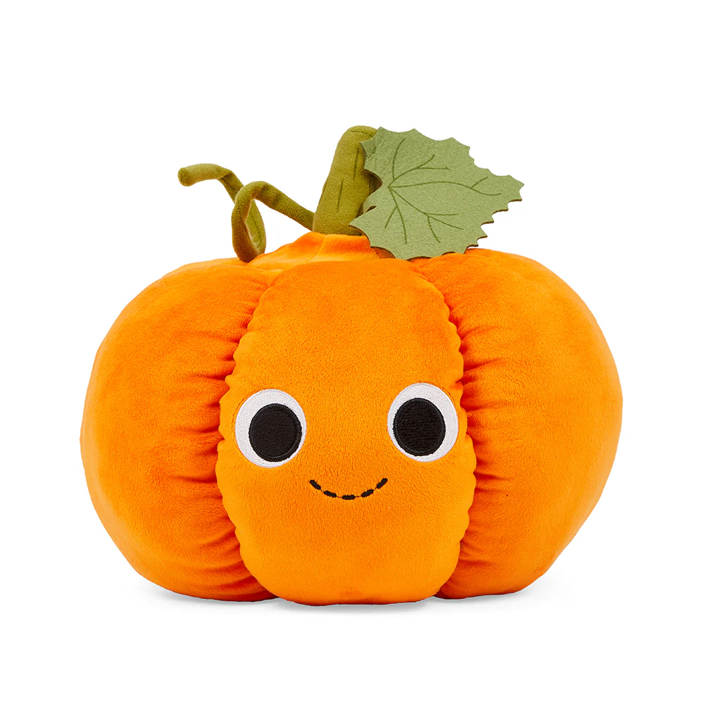 Yummy World Jack O’Lantern Interactive Pumpkin Plush with Candy Corns - Image 2