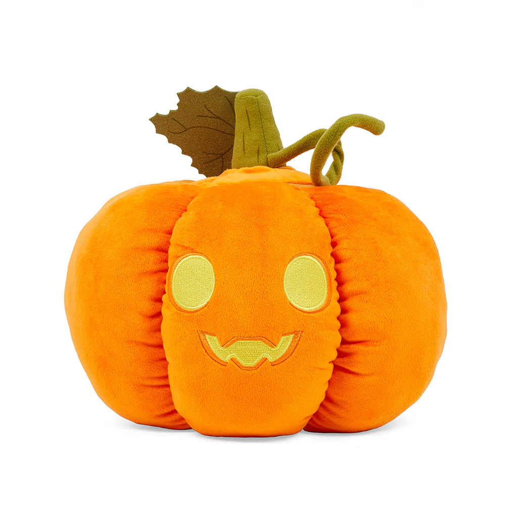 Yummy World Jack O’Lantern Interactive Pumpkin Plush with Candy Corns - Image 3