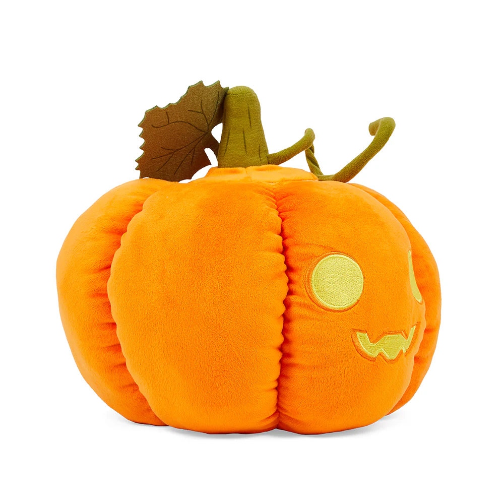 Yummy World Jack O’Lantern Interactive Pumpkin Plush with Candy Corns - Image 9