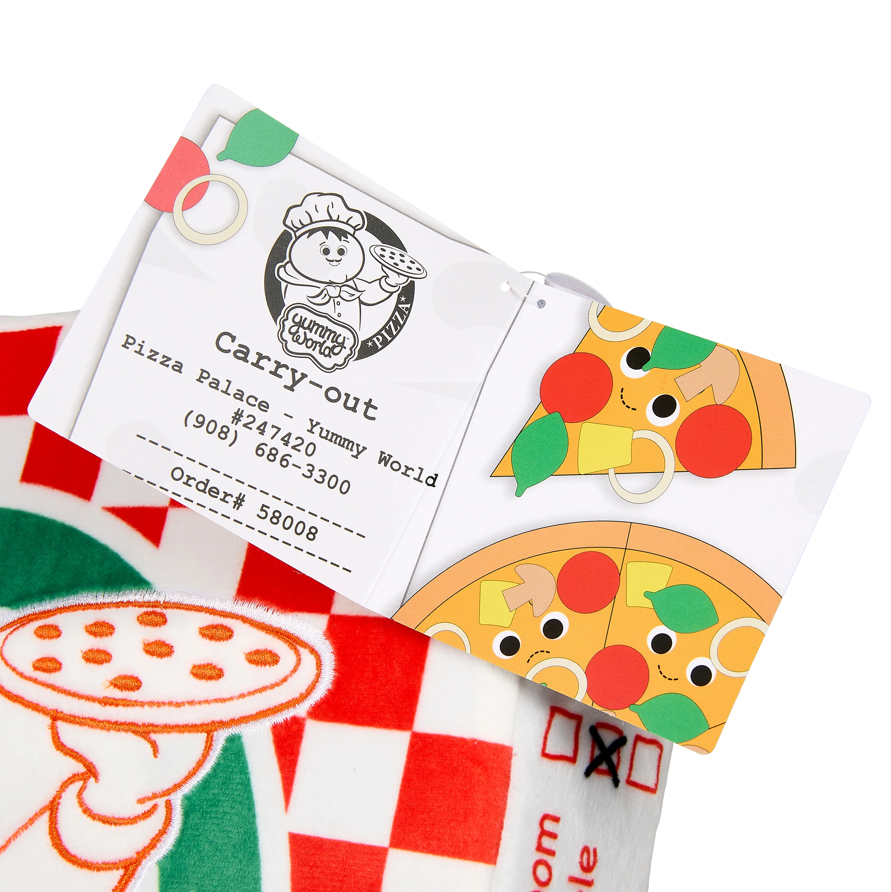 Yummy World Pizza Supreme 12" Interactive Plush - Image 15