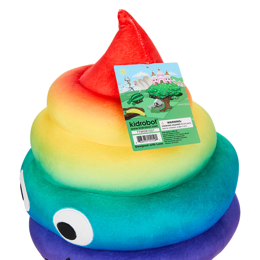 Yummy World Rainbow Soft Serve Sally Ice Cream Cone Plush - Image 12