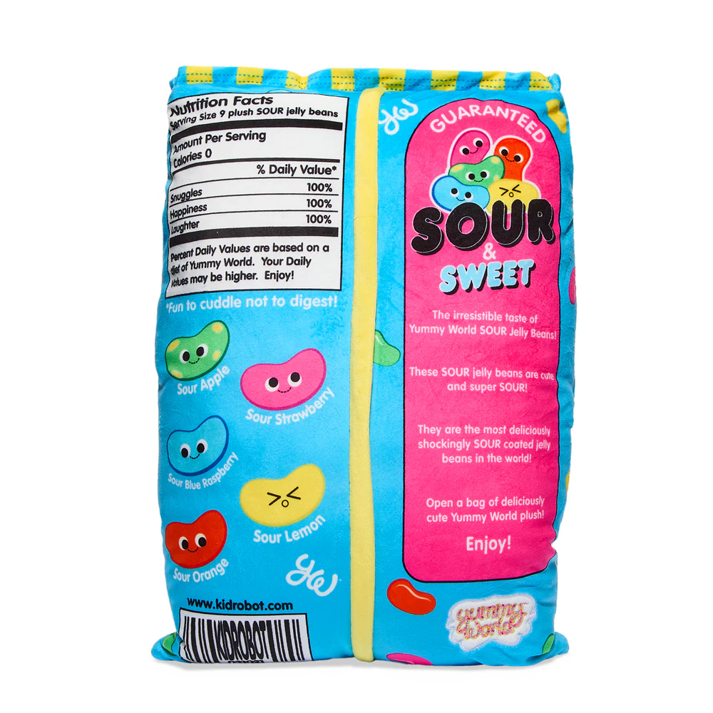 Yummy World Sour Jelly Beans XL Interactive Plush - Image 4