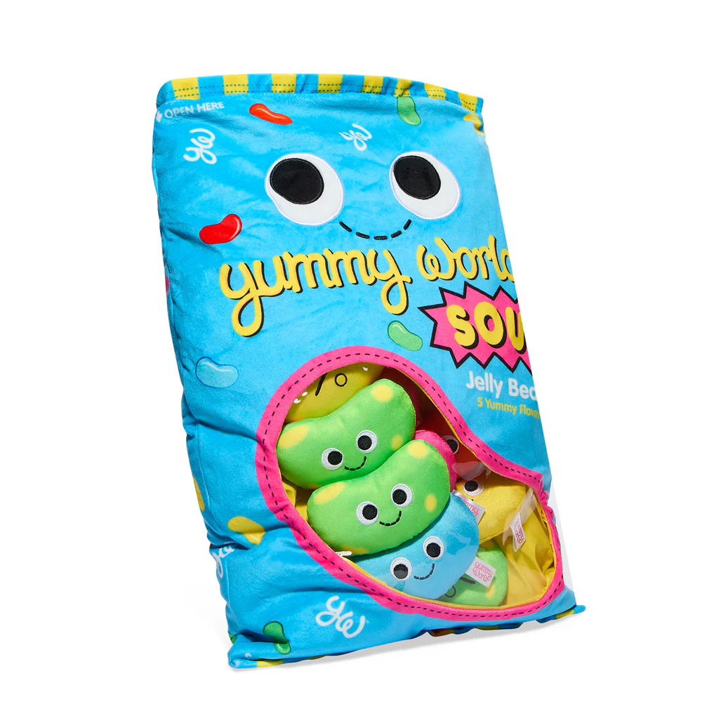 Yummy World Sour Jelly Beans XL Interactive Plush - Image 6