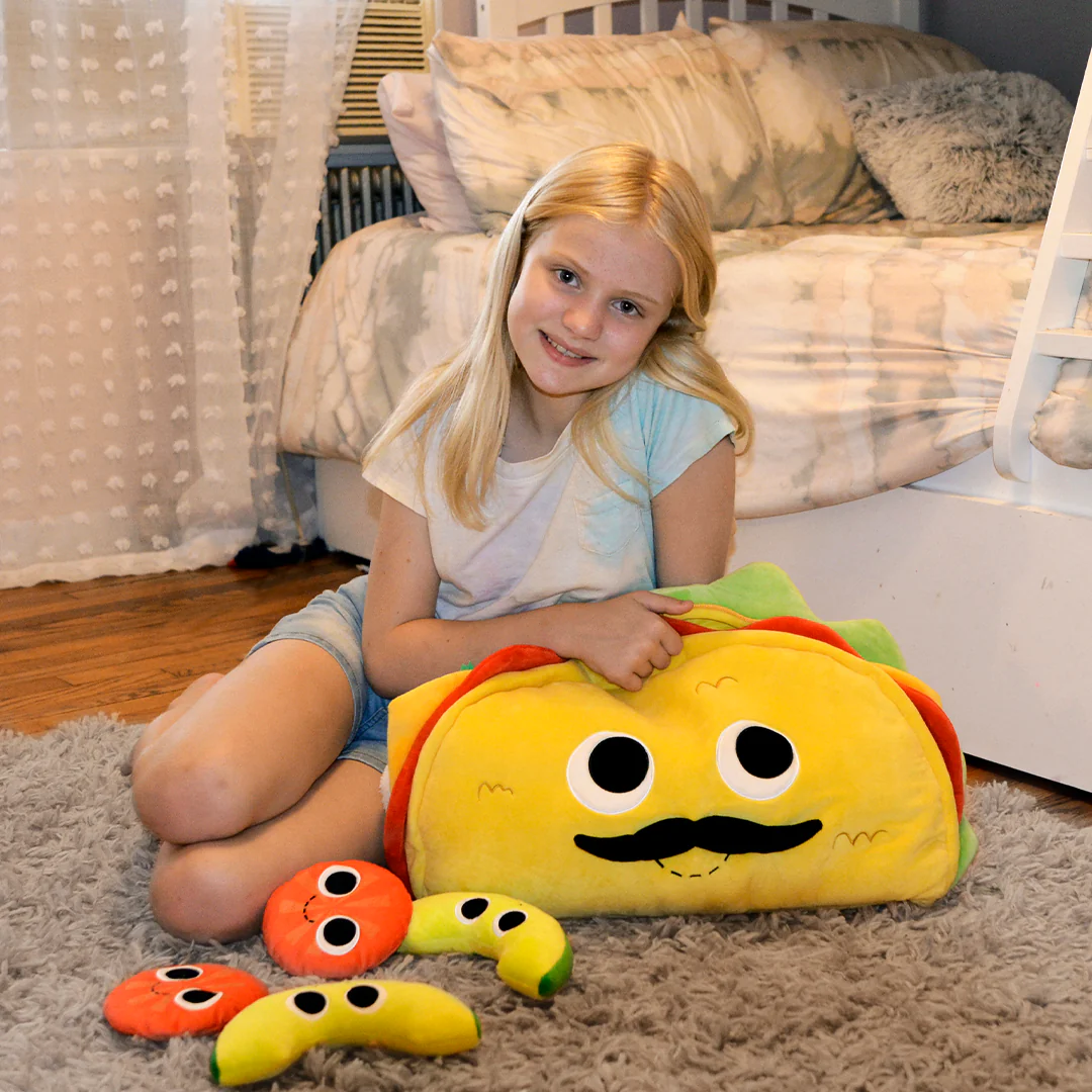 Yummy World XL Victorio Veggie Taco Plush Set - Image 5